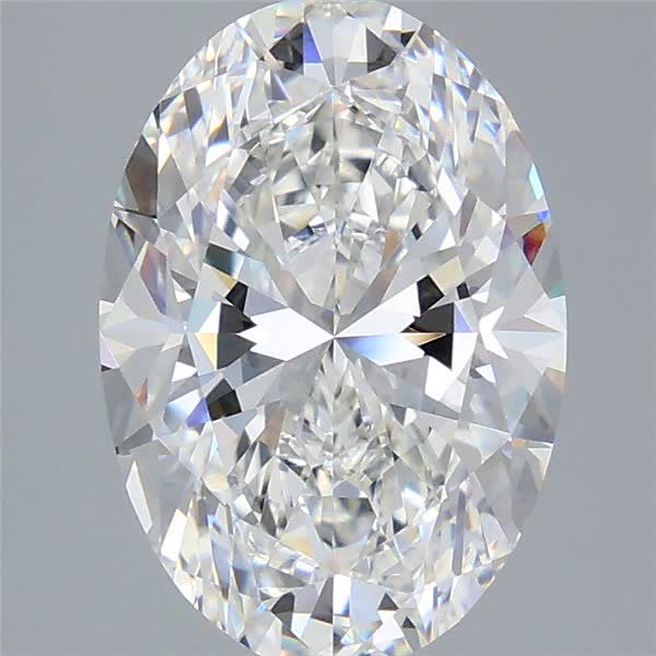 4.04 ct. oval Lab Grown Diamond front image
