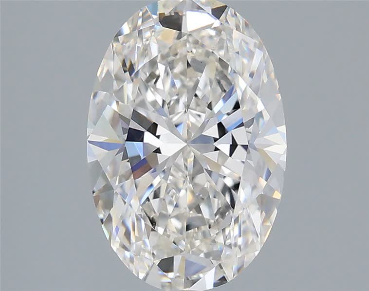 2.54 ct. oval Lab Grown Diamond front image
