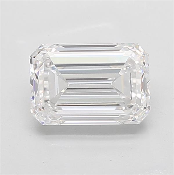 3.21 ct. emerald Lab Grown Diamond front image
