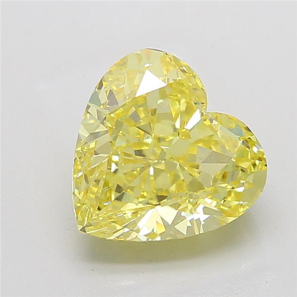 5.52 ct. heart Lab Grown Diamond front image