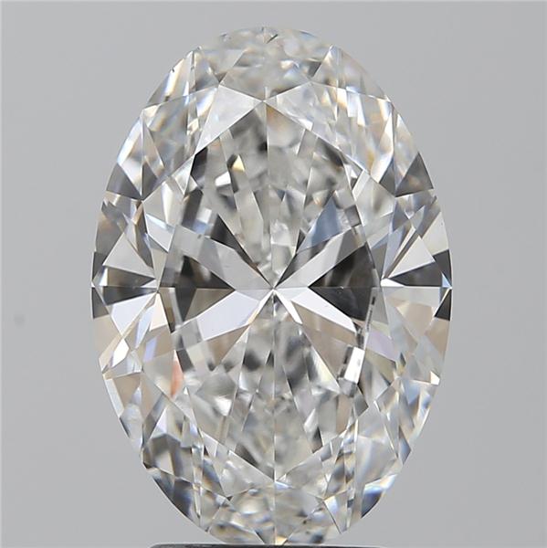 3.02 ct. oval Lab Grown Diamond front image