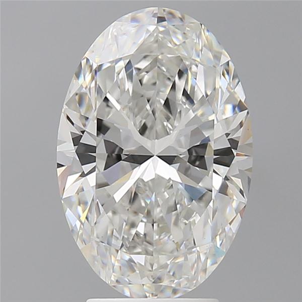 4.08 ct. oval Lab Grown Diamond front image