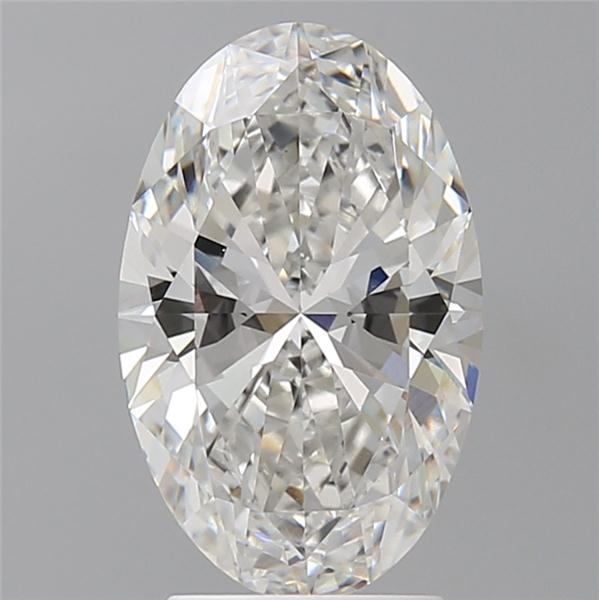 3.07 ct. oval Lab Grown Diamond front image