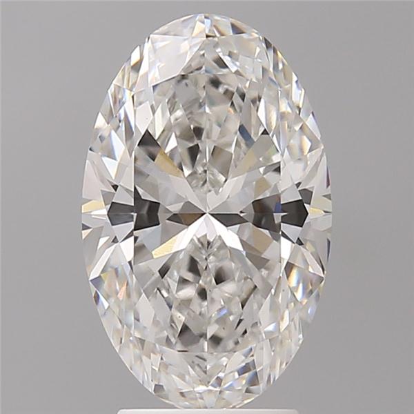 3.56 ct. oval Lab Grown Diamond front image