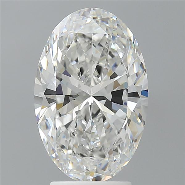 3.60 ct. oval Lab Grown Diamond front image