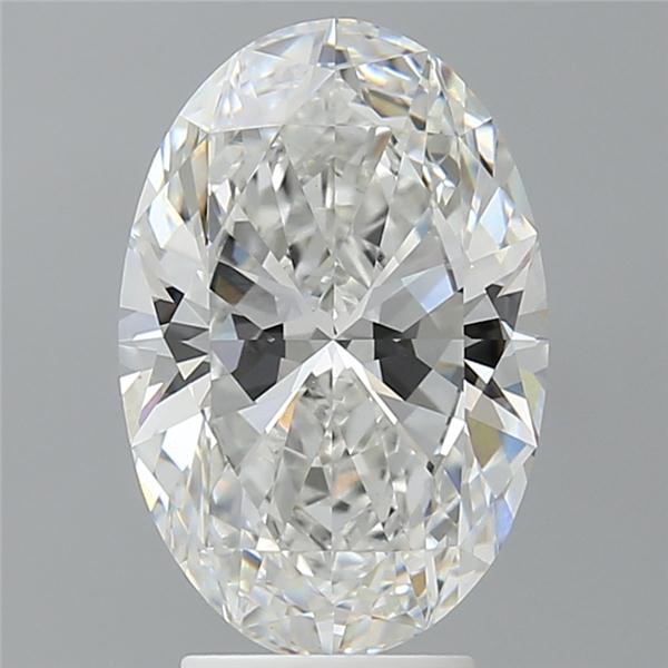4.07 ct. oval Lab Grown Diamond front image