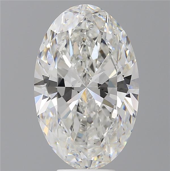 7.54 ct. oval Lab Grown Diamond front image