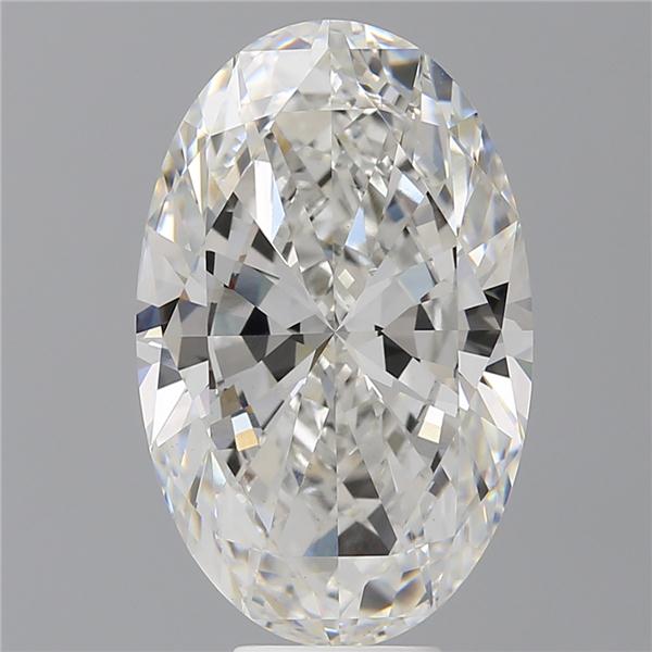 9.03 ct. oval Lab Grown Diamond front image