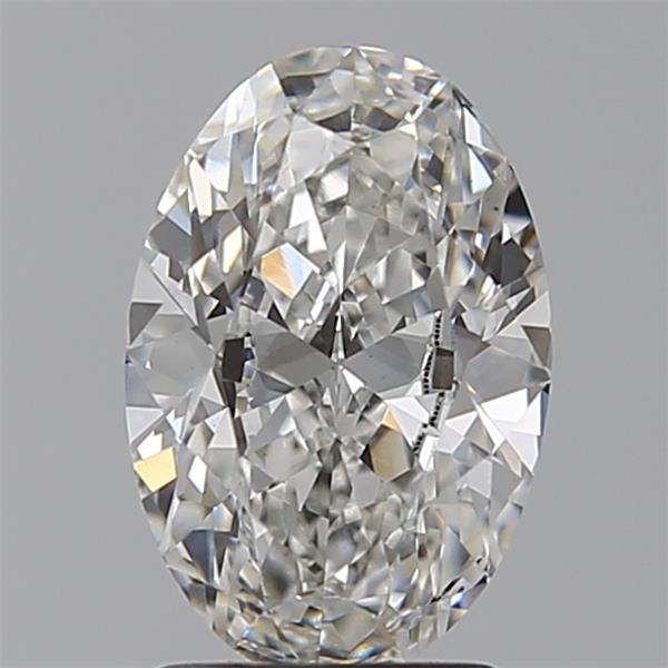 2.01 ct. oval Lab Grown Diamond front image