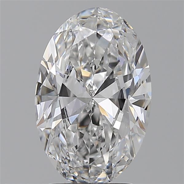 2.50 ct. oval Lab Grown Diamond front image