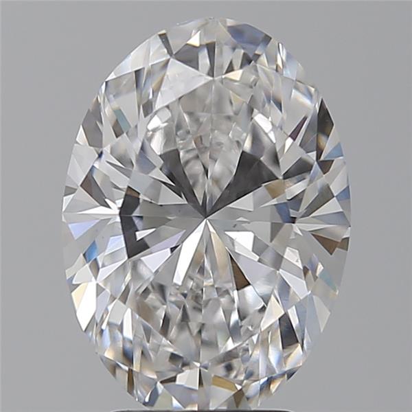 3.51 ct. oval Lab Grown Diamond front image