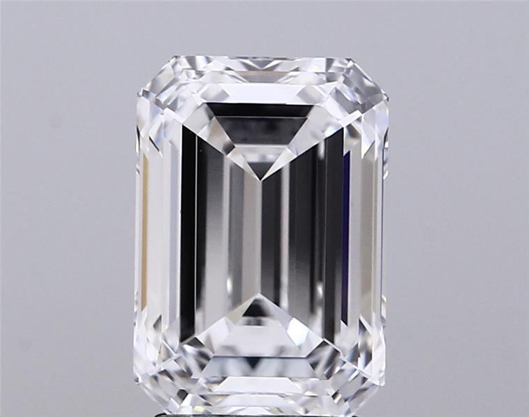 3.55 ct. emerald Lab Grown Diamond front image