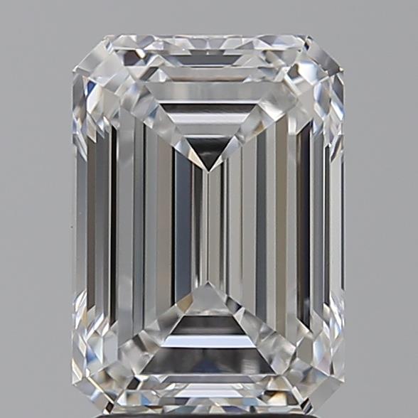 3.04 ct. emerald Lab Grown Diamond front image