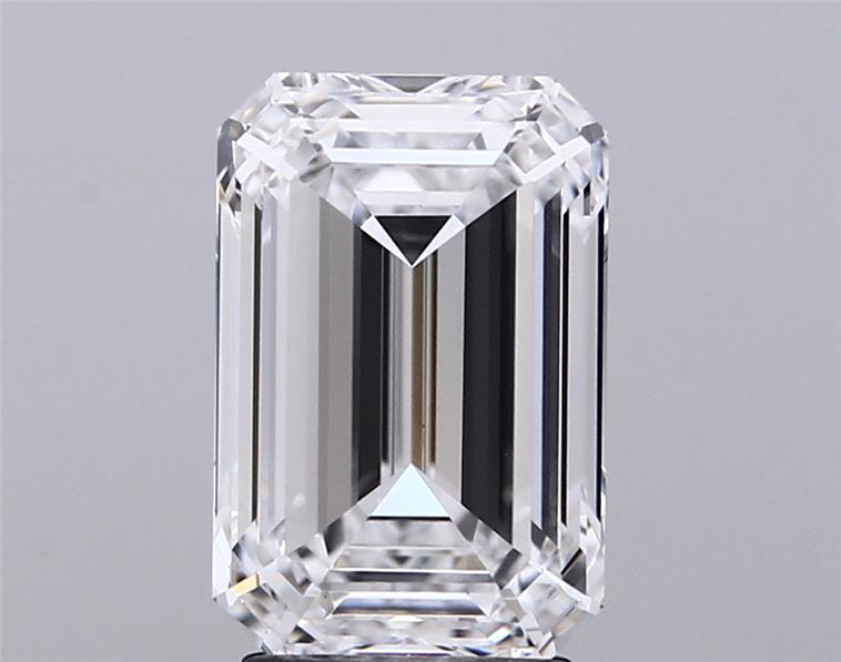 3.51 ct. emerald Lab Grown Diamond front image
