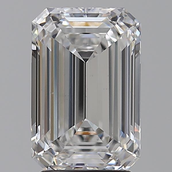 3.04 ct. emerald Lab Grown Diamond front image