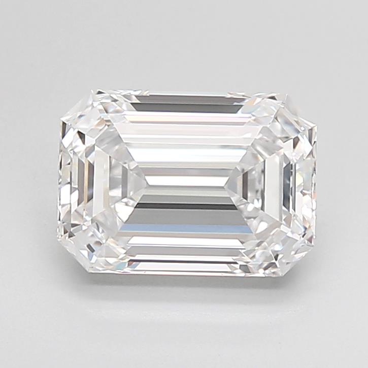 2.67 ct. emerald Lab Grown Diamond front image