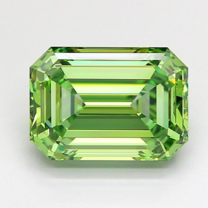 2.10 ct. emerald Lab Grown Diamond front image