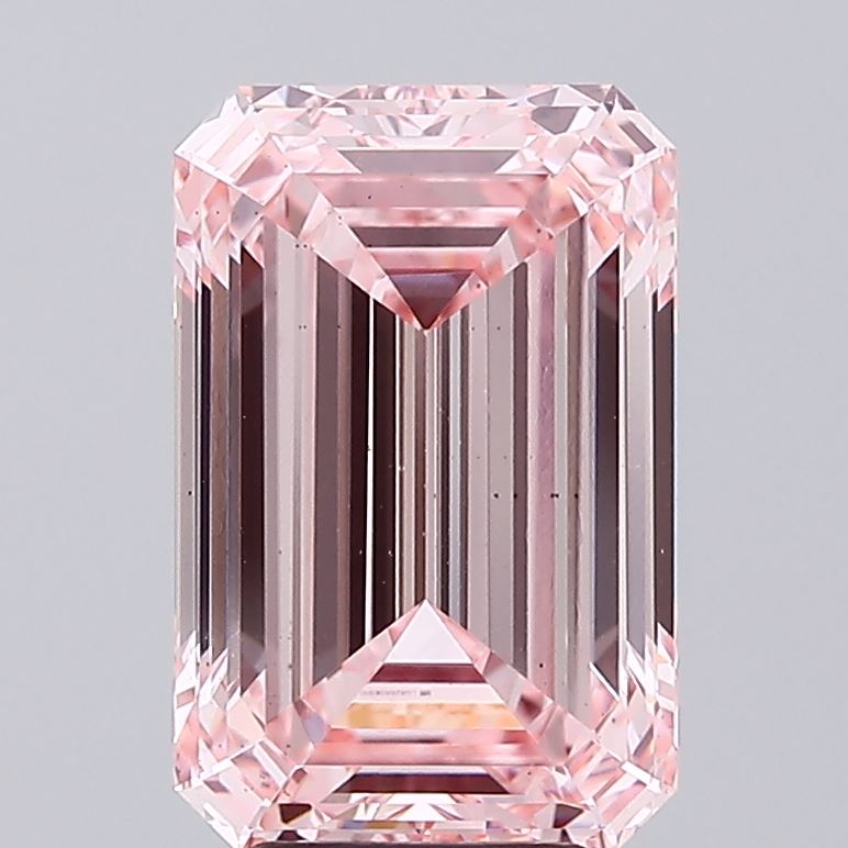 5.03 ct. emerald Lab Grown Diamond front image
