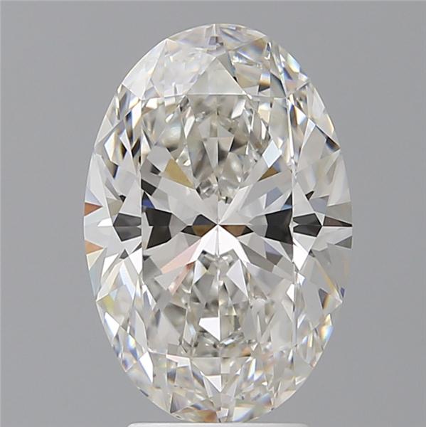 4.10 ct. oval Lab Grown Diamond front image