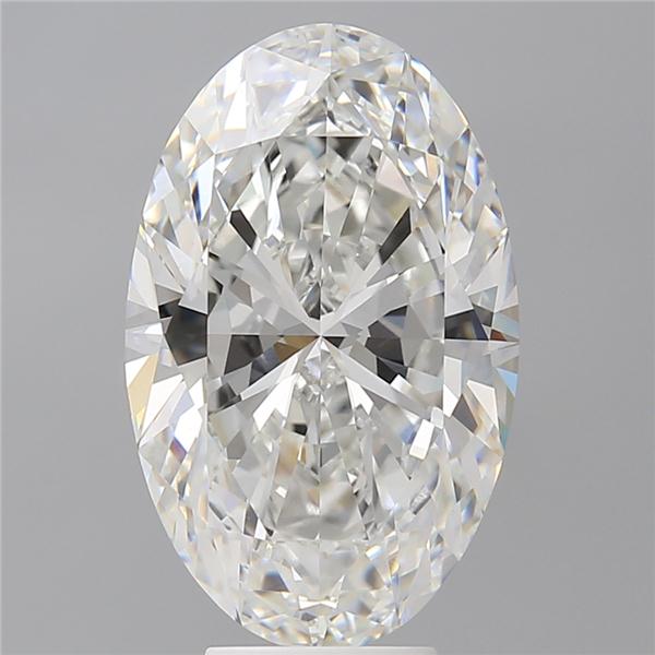6.51 ct. oval Lab Grown Diamond front image