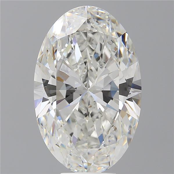 9.04 ct. oval Lab Grown Diamond front image