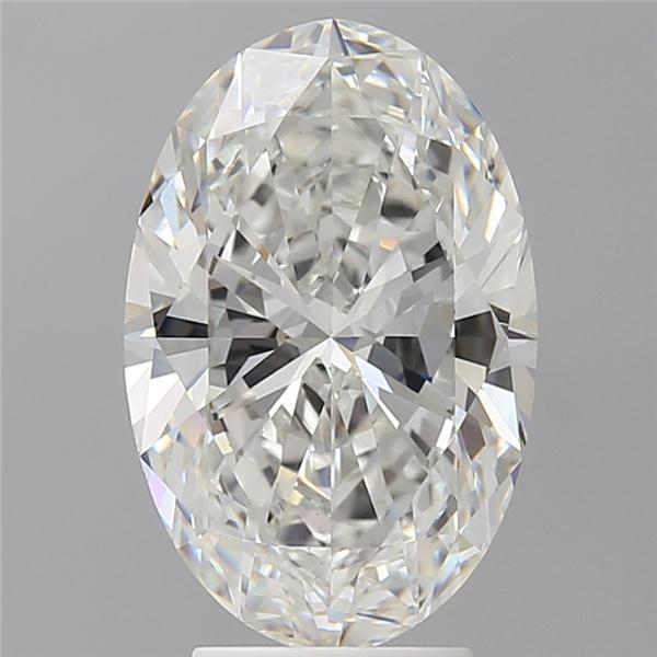 4.08 ct. oval Lab Grown Diamond front image