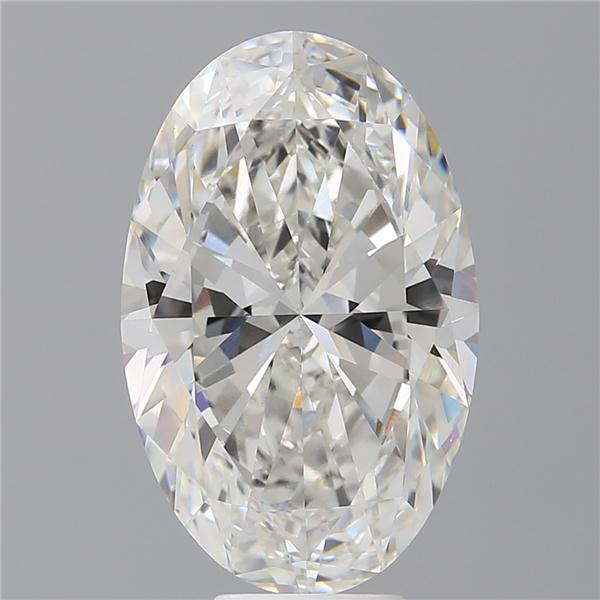 9.09 ct. oval Lab Grown Diamond front image