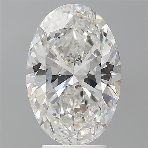 4.07 ct. oval Lab Grown Diamond front image