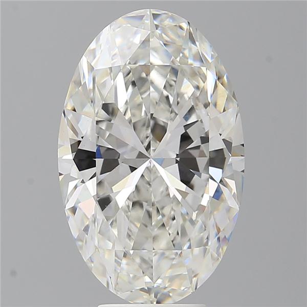 6.57 ct. oval Lab Grown Diamond front image