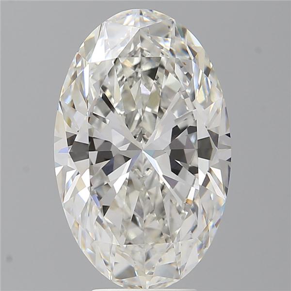 6.03 ct. oval Lab Grown Diamond front image