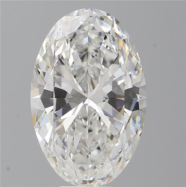 8.04 ct. oval Lab Grown Diamond front image