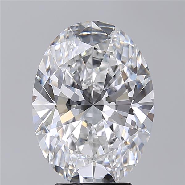 4.18 ct. oval Lab Grown Diamond front image