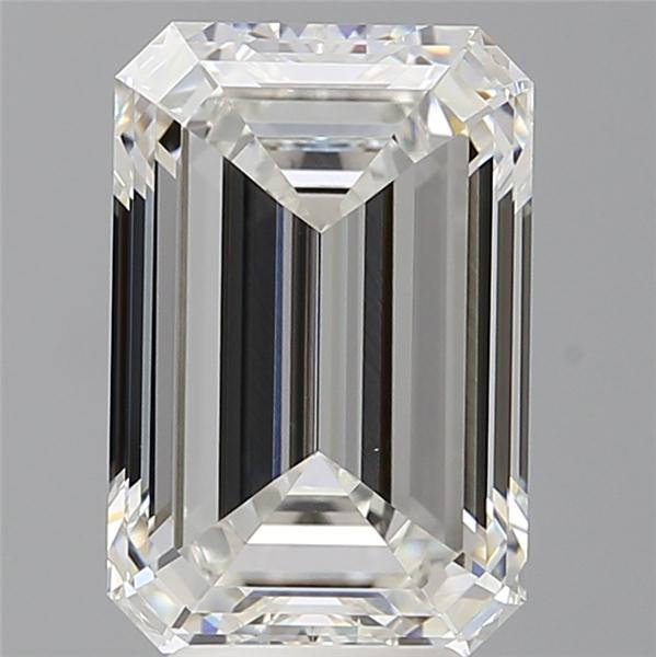 5.09 ct. emerald Lab Grown Diamond front image