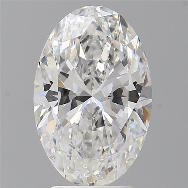4.08 ct. oval Lab Grown Diamond front image