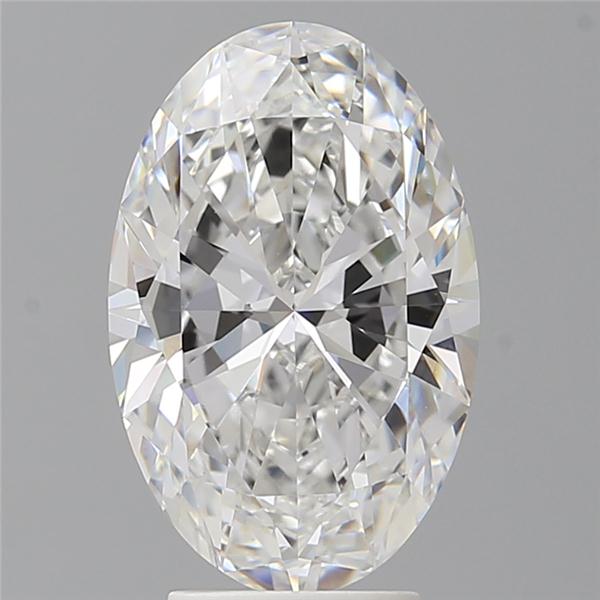 4.09 ct. oval Lab Grown Diamond front image