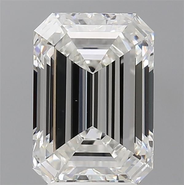 3.58 ct. emerald Lab Grown Diamond front image