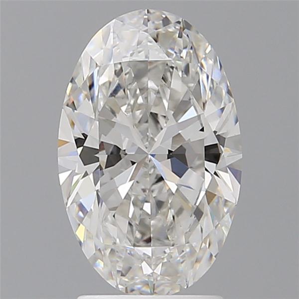 2.57 ct. oval Lab Grown Diamond front image