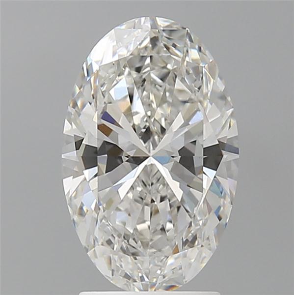 2.50 ct. oval Lab Grown Diamond front image