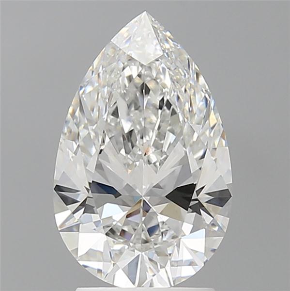 2.55 ct. pear Lab Grown Diamond front image