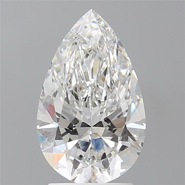 2.54 ct. pear Lab Grown Diamond front image