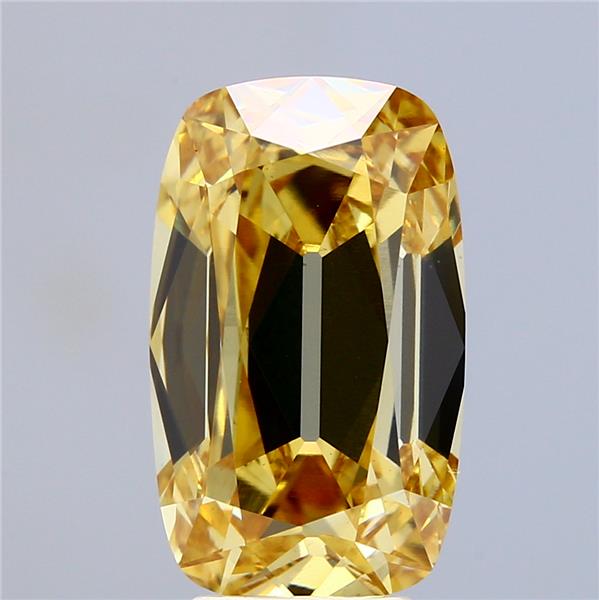 5.77 ct. cushion Lab Grown Diamond front image
