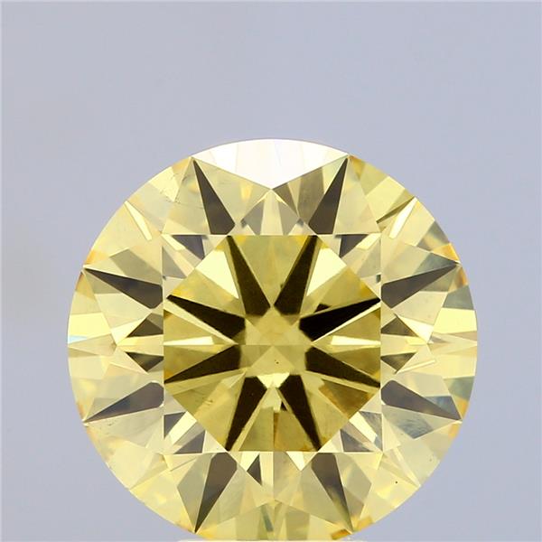 7.03 ct. round Lab Grown Diamond front image