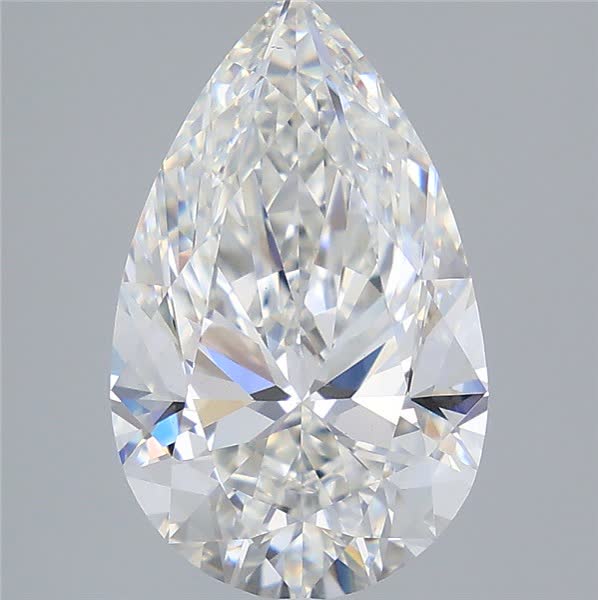 4.02 ct. pear Lab Grown Diamond front image