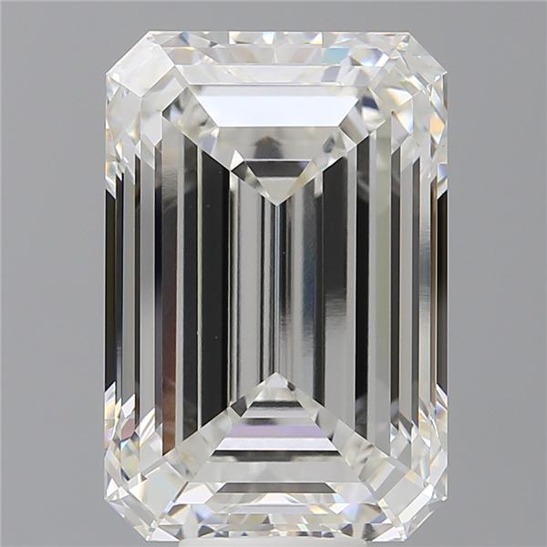 12.59 ct. emerald Lab Grown Diamond front image