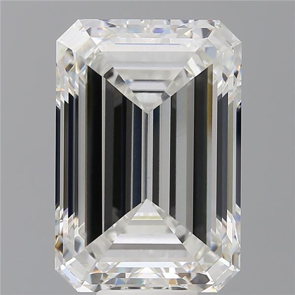 12.50 ct. emerald Lab Grown Diamond front image