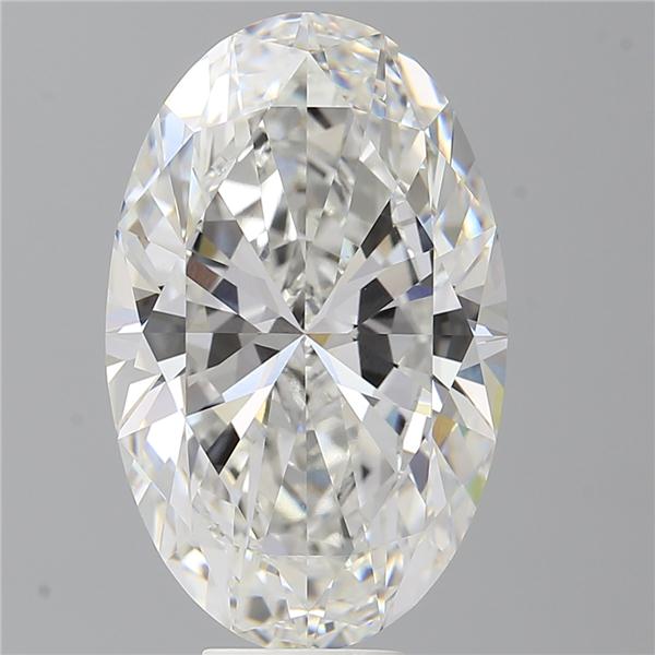 10.10 ct. oval Lab Grown Diamond front image