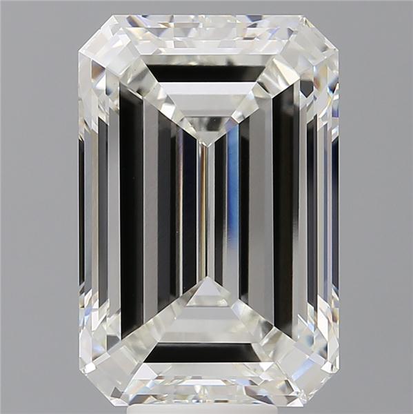 11.03 ct. emerald Lab Grown Diamond front image