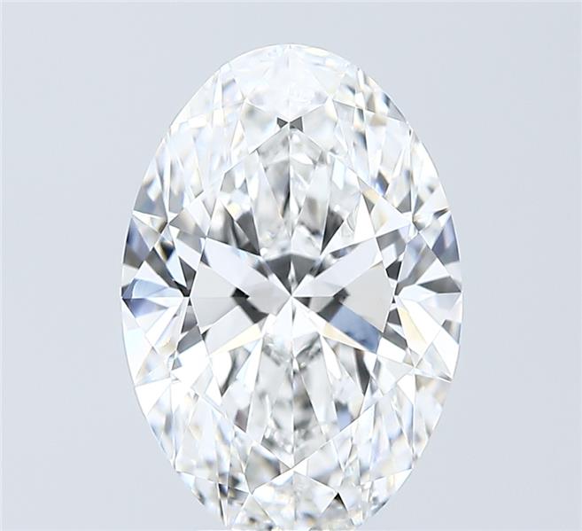 4.09 ct. oval Lab Grown Diamond front image