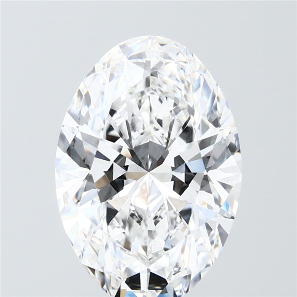 4.09 ct. oval Lab Grown Diamond front image