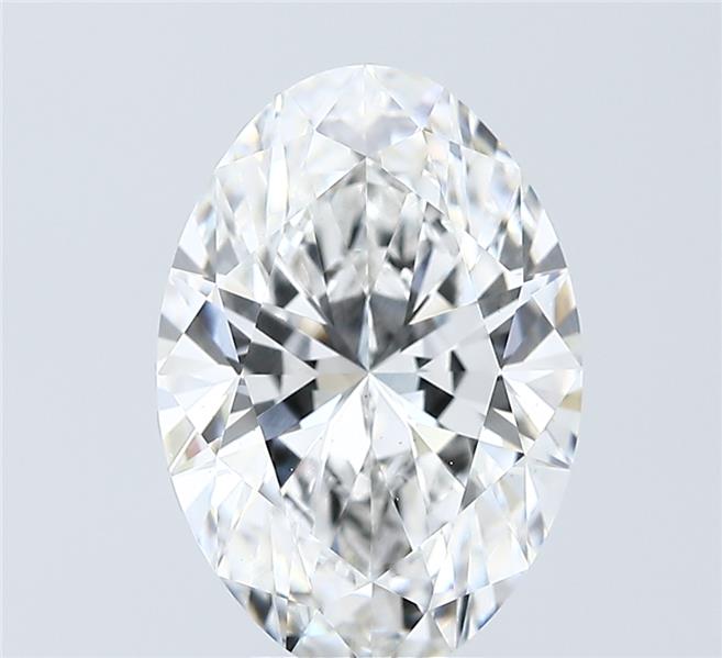 4.09 ct. oval Lab Grown Diamond front image